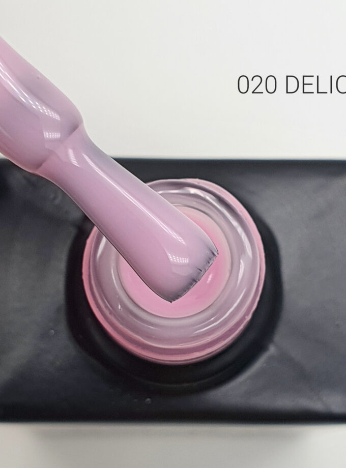 Цветной гель-лак Black №020 Delicate, 8мл